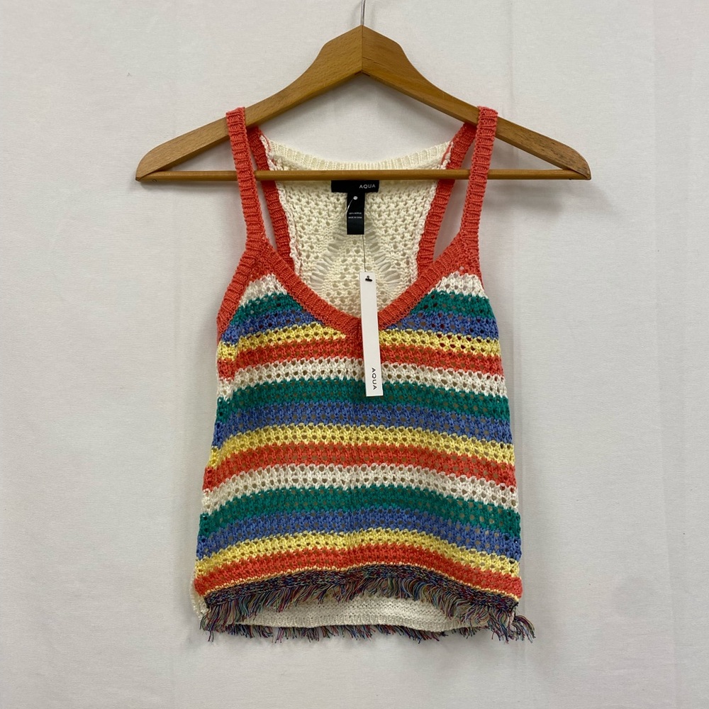 NEW AQUA knit tank top